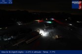 Archiv Foto Webcam Blick vom Gipfel des Kronplatz nach St. Vigil 01:00