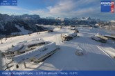 Archiv Foto Webcam Blick vom Gipfel des Kronplatz nach St. Vigil 07:00