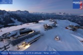 Archiv Foto Webcam Blick vom Gipfel des Kronplatz nach St. Vigil 05:00