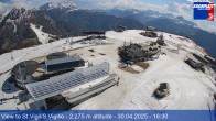 Archiv Foto Webcam Blick vom Gipfel des Kronplatz nach St. Vigil 15:00