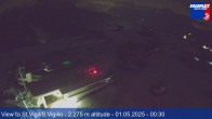 Archiv Foto Webcam Blick vom Gipfel des Kronplatz nach St. Vigil 23:00