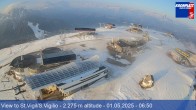 Archiv Foto Webcam Blick vom Gipfel des Kronplatz nach St. Vigil 06:00