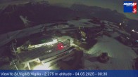 Archiv Foto Webcam Blick vom Gipfel des Kronplatz nach St. Vigil 23:00