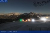 Archived image Webcam Terrain park, Plan de Corones 03:00