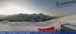 Archiv Foto Webcam Snowpark Kronplatz 06:00