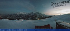 Archived image Webcam Terrain park, Plan de Corones 17:00