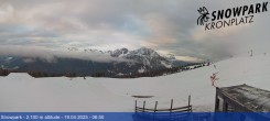 Archiv Foto Webcam Snowpark Kronplatz 06:00