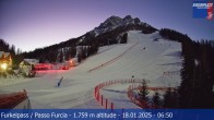 Archiv Foto Webcam Kronplatz: Talstation Furkelpass 06:00