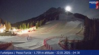 Archived image Webcam Base station Passo Furcia 03:00