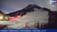 Archived image Webcam Base station Passo Furcia 05:00