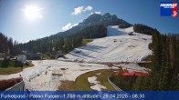 Archived image Webcam Base station Passo Furcia 07:00