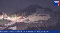 Archived image Webcam Base station Passo Furcia 20:00