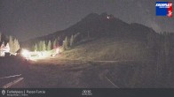Archiv Foto Webcam Kronplatz: Talstation Furkelpass 23:00