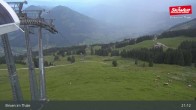 Archiv Foto Webcam Jochbahn Bergstation Brixen im Thale 02:00