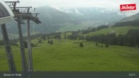 Archiv Foto Webcam Jochbahn Bergstation Brixen im Thale 12:00