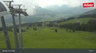 Archiv Foto Webcam Jochbahn Bergstation Brixen im Thale 14:00