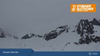 Archiv Foto Webcam Stubaier Gletscher: Bergstation Eisgrat 18:00