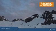 Archiv Foto Webcam Stubaier Gletscher: Bergstation Eisgrat 20:00