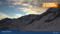 Archiv Foto Webcam Stubaier Gletscher: Bergstation Eisgrat 07:00