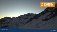 Archiv Foto Webcam Stubaier Gletscher: Bergstation Eisgrat 07:00