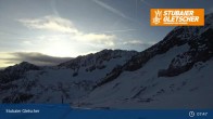 Archiv Foto Webcam Stubaier Gletscher: Bergstation Eisgrat 07:00