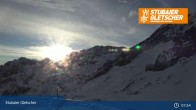 Archiv Foto Webcam Stubaier Gletscher: Bergstation Eisgrat 07:00