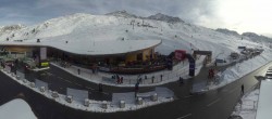 Archiv Foto Webcam Gurgl: Blick auf Top Mountain Crosspoint am Timmelsjoch 12:00