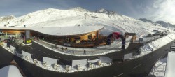 Archiv Foto Webcam Gurgl: Blick auf Top Mountain Crosspoint am Timmelsjoch 14:00