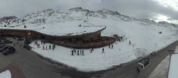 Archiv Foto Webcam Gurgl: Blick auf Top Mountain Crosspoint am Timmelsjoch 13:00