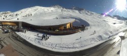 Archiv Foto Webcam Gurgl: Blick auf Top Mountain Crosspoint am Timmelsjoch 11:00