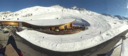 Archiv Foto Webcam Gurgl: Blick auf Top Mountain Crosspoint am Timmelsjoch 13:00