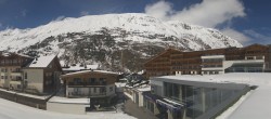 Archived image Webcam Hotel Edelweiss & Gurgl - view over Obergurgl 11:00
