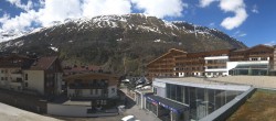Archived image Webcam Hotel Edelweiss & Gurgl - view over Obergurgl 13:00