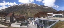 Archived image Webcam Hotel Edelweiss & Gurgl - view over Obergurgl 11:00