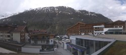 Archived image Webcam Hotel Edelweiss & Gurgl - view over Obergurgl 13:00