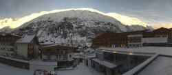 Archiv Foto Webcam Panoramablick Obergurgl: Hotel Edelweiss & Gurgl 07:00