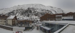 Archiv Foto Webcam Panoramablick Obergurgl: Hotel Edelweiss & Gurgl 09:00