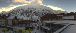 Archiv Foto Webcam Panoramablick Obergurgl: Hotel Edelweiss & Gurgl 07:00