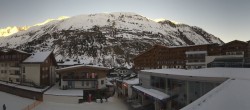 Archiv Foto Webcam Panoramablick Obergurgl: Hotel Edelweiss & Gurgl 07:00