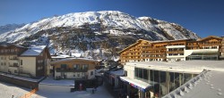 Archiv Foto Webcam Panoramablick Obergurgl: Hotel Edelweiss & Gurgl 13:00