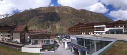 Archiv Foto Webcam Panoramablick Obergurgl: Hotel Edelweiss & Gurgl 11:00