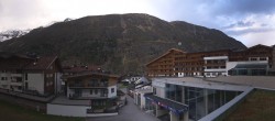 Archiv Foto Webcam Panoramablick Obergurgl: Hotel Edelweiss & Gurgl 19:00