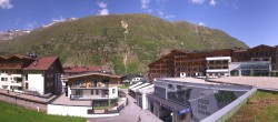 Archiv Foto Webcam Panoramablick Obergurgl: Hotel Edelweiss & Gurgl 09:00