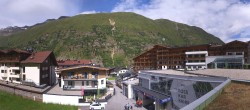 Archiv Foto Webcam Panoramablick Obergurgl: Hotel Edelweiss & Gurgl 09:00