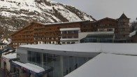 Archiv Foto Webcam Obergurgl: Blick aufs Hotel Edelweiss & Gurgl 09:00