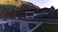Archiv Foto Webcam Obergurgl: Blick aufs Hotel Edelweiss & Gurgl 05:00