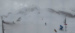 Archived image Webcam Saas-Fee: Mountain Restaurant Mittelallalin 13:00