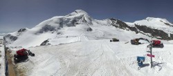 Archiv Foto Webcam Saas Fee: Restaurant Mittelallalin und Gletscherskigebiet 11:00