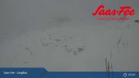 Archived image Webcam Saas-Fee ski resort : Längfluh top station 06:00