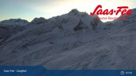 Archiv Foto Webcam Saas-Fee: Bergstation Längfluhbahn 07:00